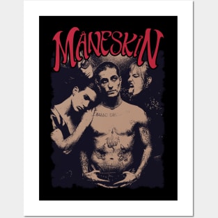 maneskin band Posters and Art